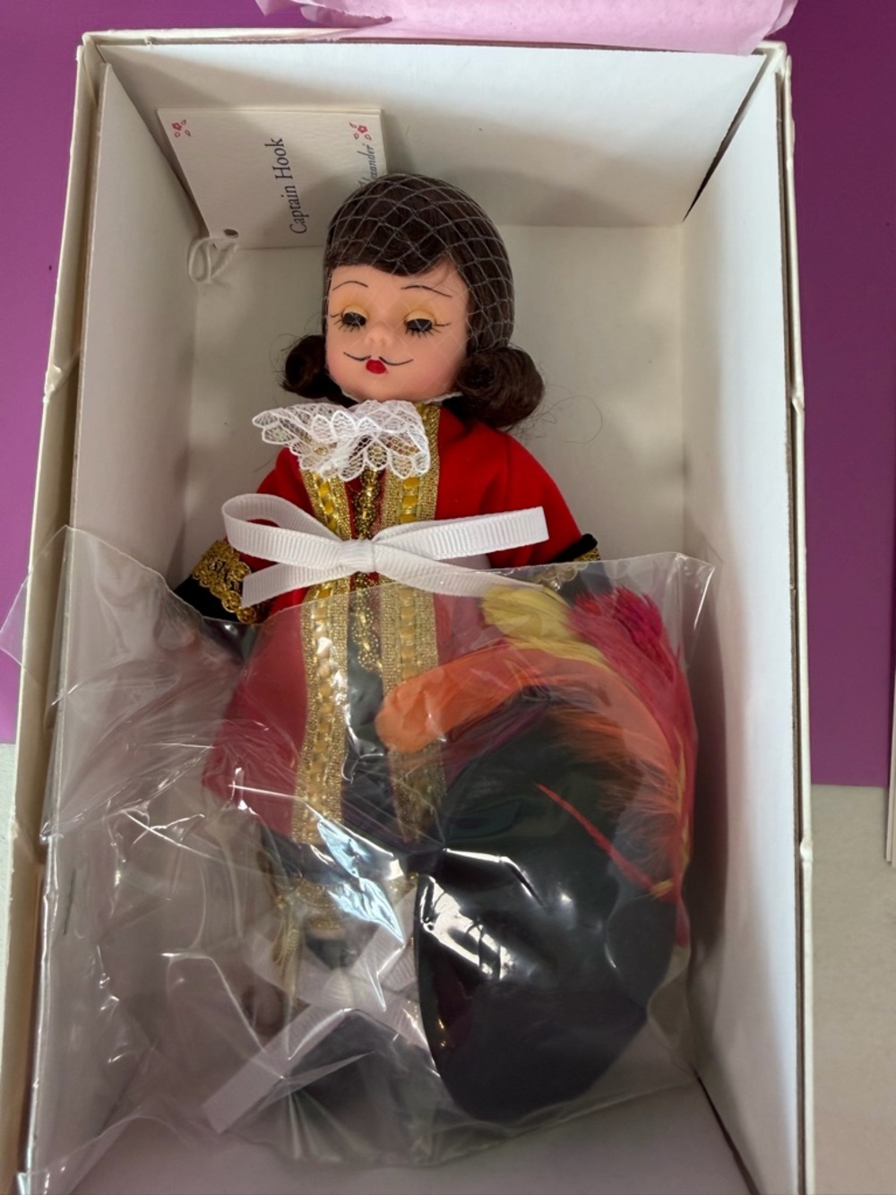 8" Madame Alexander Doll “Captain Hook” BNIB